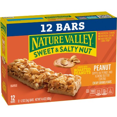 Nature Valley Sweet & Salty Nut Peanut Granola Bars - 12ct/14.4oz