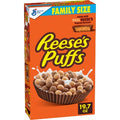 General Mills Size Reeses Puffs Cereal - 19.7oz: No High Fructose Corn Syrup, Whole Grain