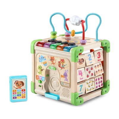 LeapFrog Touch & Learn Wooden Activity Cube