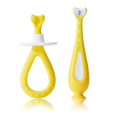 Frida Baby Grow-with-Me Training Toothbrush Set - Soft