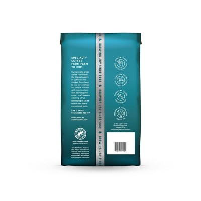Caribou Coffee Daybreak Light Roast Ground Coffee - 20oz: Arabica Beans, Cherry, Caramel