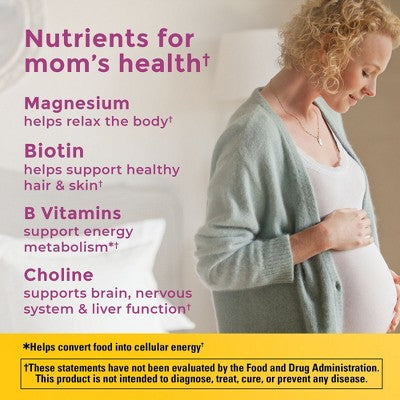 Nature Made Prenatal Gummies with DHA and Folic Acid, Prenatal Vitamin and Mineral Supplement, USP Verified - 60ct
