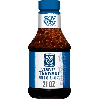 Soy Vay Marinade & Sauce Veri Veri Teriyaki 21oz: Mild Spice Level