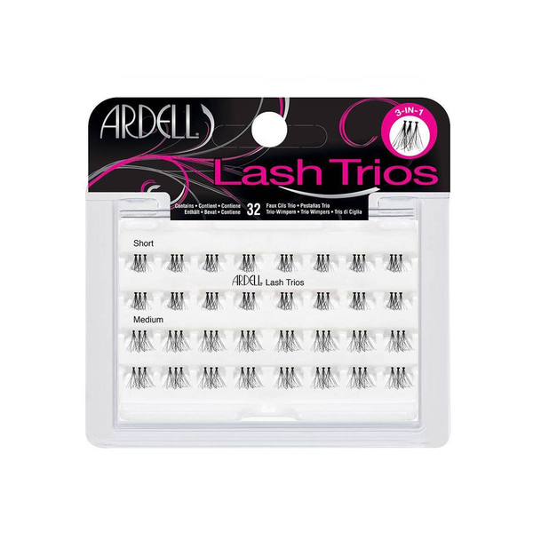 Ardell Eyelash Individual Lash Trios Black - 32ct
