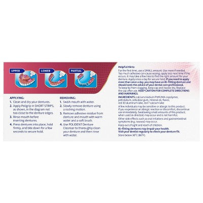 Poligrip Original Denture Adhesive Creams - 2.4oz/2ct