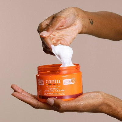 Cantu Natural Hair Coconut Curling Cream with Shea Butter