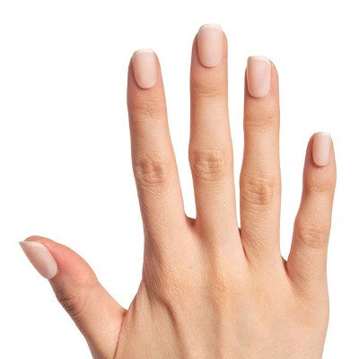 Olive & June Press-On Fake Nails - Short Squoval Classic French - 42ct