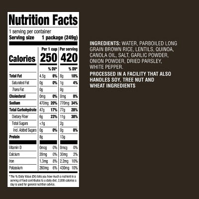 90 Second Whole Grain Blend with Brown Rice, Lentils & Quinoa - 8.8oz - Good & Gather™