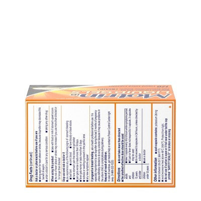 Motrin IB Pain Reliever & Fever Reducer Liquid Gels - Ibuprofen (NSAID) - 120ct