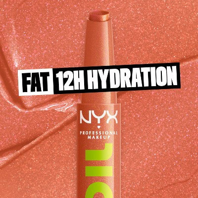 NYX Professional Makeup Fat Oil Slick Click Tinted Lip Balm - 0.07oz
