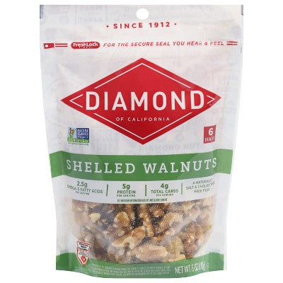 Diamond Shelled Walnuts - 6oz