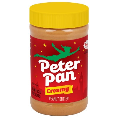 Peter Pan Creamy Peanut Butter - 16.3oz: Gluten-Free, No High Fructose Corn Syrup