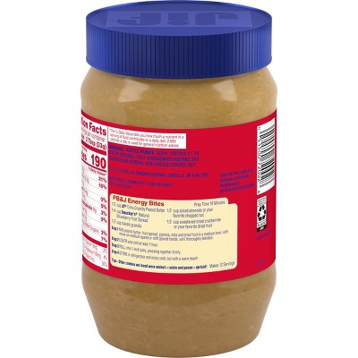 Jif Extra Crunchy Peanut Butter - 40oz: Gluten-Free, No Preservatives