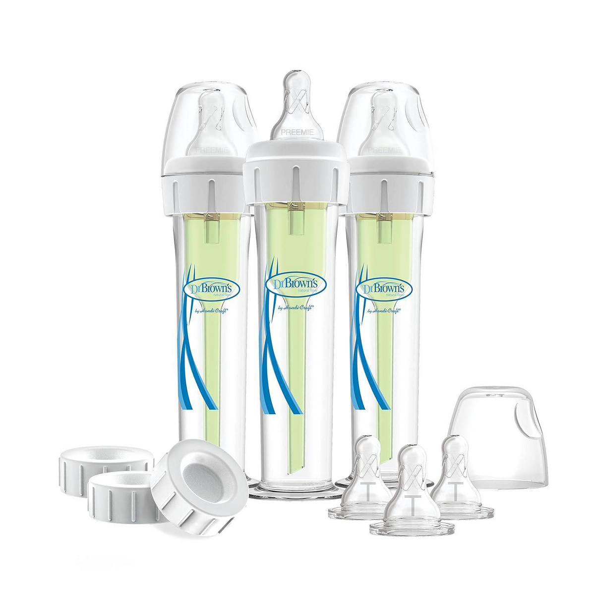 Dr. Brown's Accufeed Anti-Colic Bottle for Preemies, 60cc, 3pk