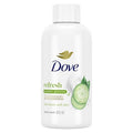 Dove Refresh 24-Hour Lotion-Soft Skin Mini Body Wash - Cucumber and Green Tea - Travel Size - 3 fl oz