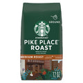 Starbucks Pike Place Roast Medium Ground Coffee - 12oz: Arabica Beans, Latin America