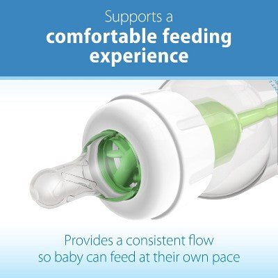 Dr. Brown's Level 2 Narrow Baby Bottle Silicone Nipples 3m+ - Medium Flow