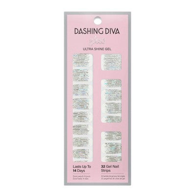 Dashing Diva Gloss Nail Art - Going Platinum - 32ct