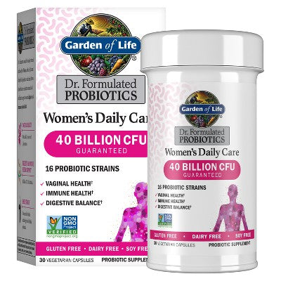 Garden of Life Women's Probiotics Daily Care Capsules - 30ct