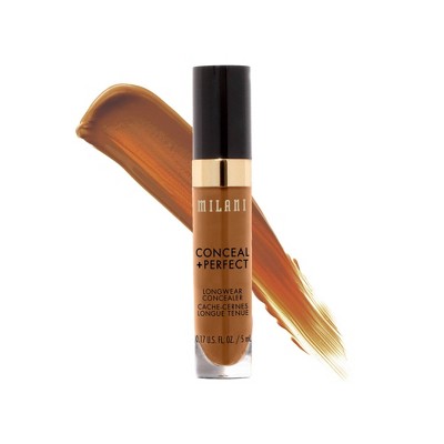 Milani Conceal + Perfect Longwear Concealer - 170 Warm Almond - 0.17 fl oz