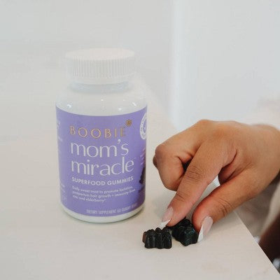 Boobie Bears Lactation Gummies, Lactation Supplement for Increased Breast Milk, Breastfeeding Vegan Supplements - 60ct