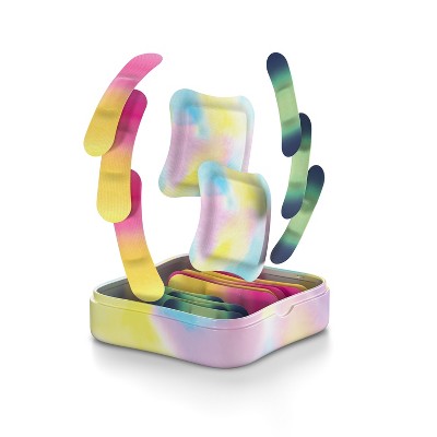 Welly Kids' Flex Fabric Bandages - Colorwash Tie Dye - 48ct