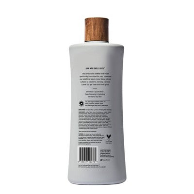 Raw Sugar Men's Body Wash Black Coconut + Sea Salt - 25 fl oz