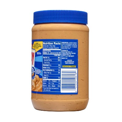 Skippy Chunky Peanut Butter - 40oz: Gluten-Free