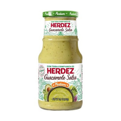 Herdez Guacamole Salsa Medium 15.7oz
