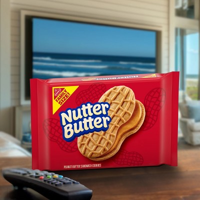 Nutter Butter Peanut Butter Sandwich Cookies Family Size - 16oz