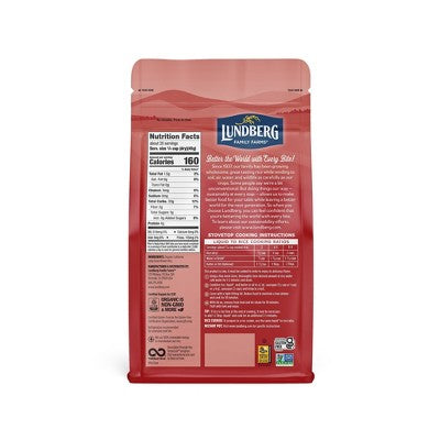 Lundberg Organic Long Grain California Brown Basmati Rice - 2lbs