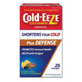 Cold-Eeze Plus Defense: Zinc Gluconate Elderberry & Citrus Flavor Lozenges for Cold Relief - 25ct