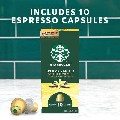 Starbucks by Nespresso OL Creamy Vanilla Capsules