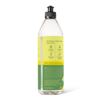 Lemon & Mint Liquid Dish Soap - 18 fl oz - Everspring™: Paraben-Free, Phthalate-Free, Animal By-Product-Free