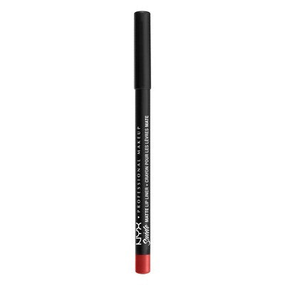 NYX Professional Makeup Suede Matte Velvet Smooth Vegan Lip Liner - 0.035oz