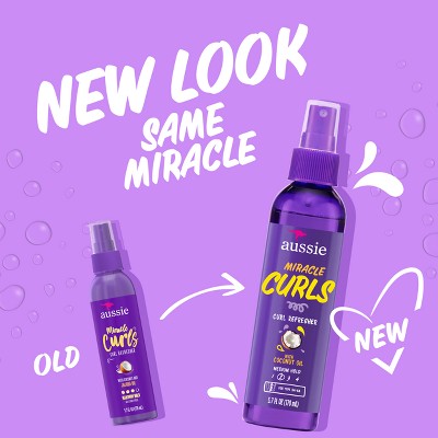 Aussie Miracle Curls Refresher Spray Gel - 5.7 fl oz