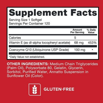 Qunol Ultra CoQ10 Dietary Supplement Softgels - 120ct
