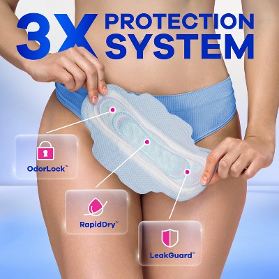 Always Ultra Thin Pads - Regular Absorbency - Size 1