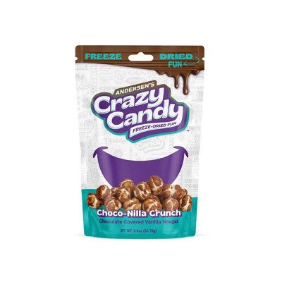 Crazy Candy Freeze Dried Candy - Choco-Nilla Crunch - 2oz