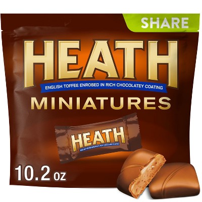 Heath Miniatures Chocolate Candy - 10.2oz