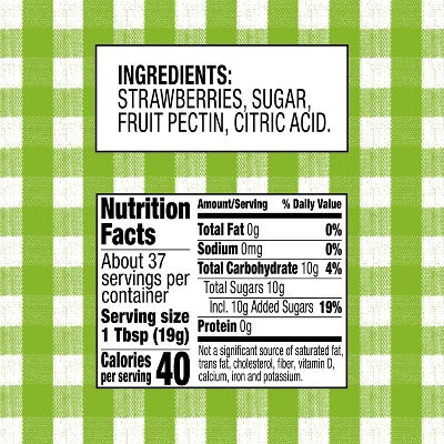 Smucker's Natural Strawberry Fruit Spread - 25oz