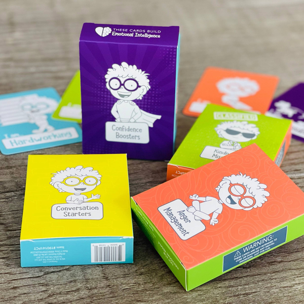 Open The Joy 4-1 Emotional Intelligence Building Cards Set