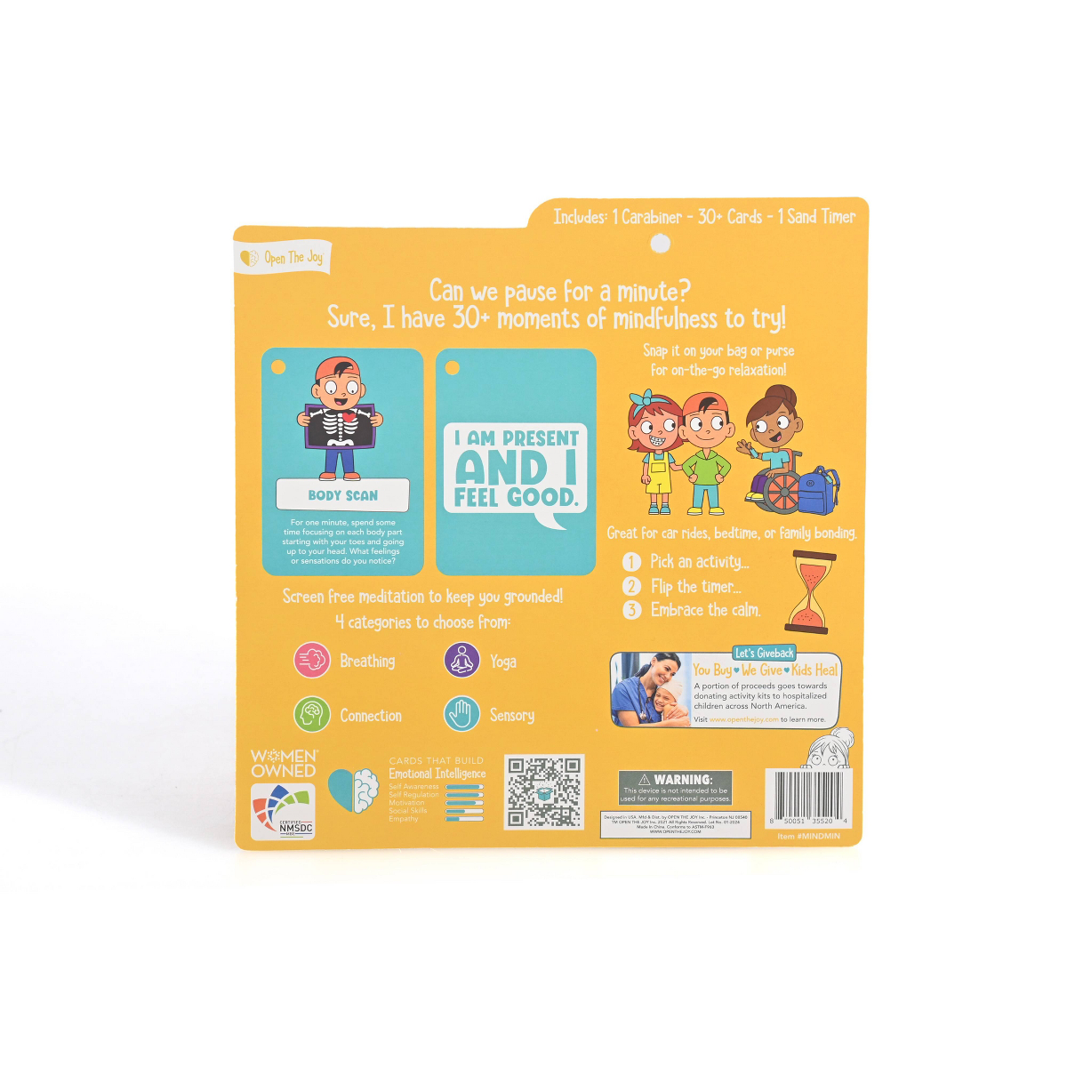 Open The Joy Mindful Minute Cards