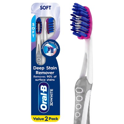 Oral-B Pro-Flex Stain Eraser Manual Soft Toothbrush