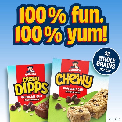 Quaker Chewy Dipps Peanut Butter Granola Bars - 14.8oz/14ct