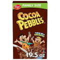 Post Cocoa Pebbles Breakfast Cereal - 19.5oz: Gluten-Free, No Certified Synthetic Colors