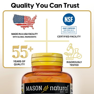 Mason Natural Collagen 1500 with Vitamin C Dietary Supplement Capsules - 120ct