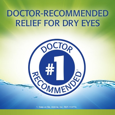 Refresh Relieve Lubricant Eye Drops Artificial Tears - 0.33 fl oz (10 mL)