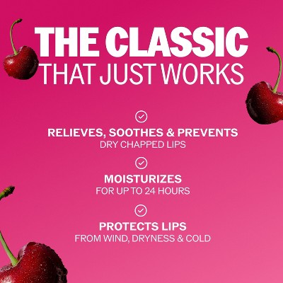 Chapstick Classic Lip Balm - Cherry - 3ct/0.45oz