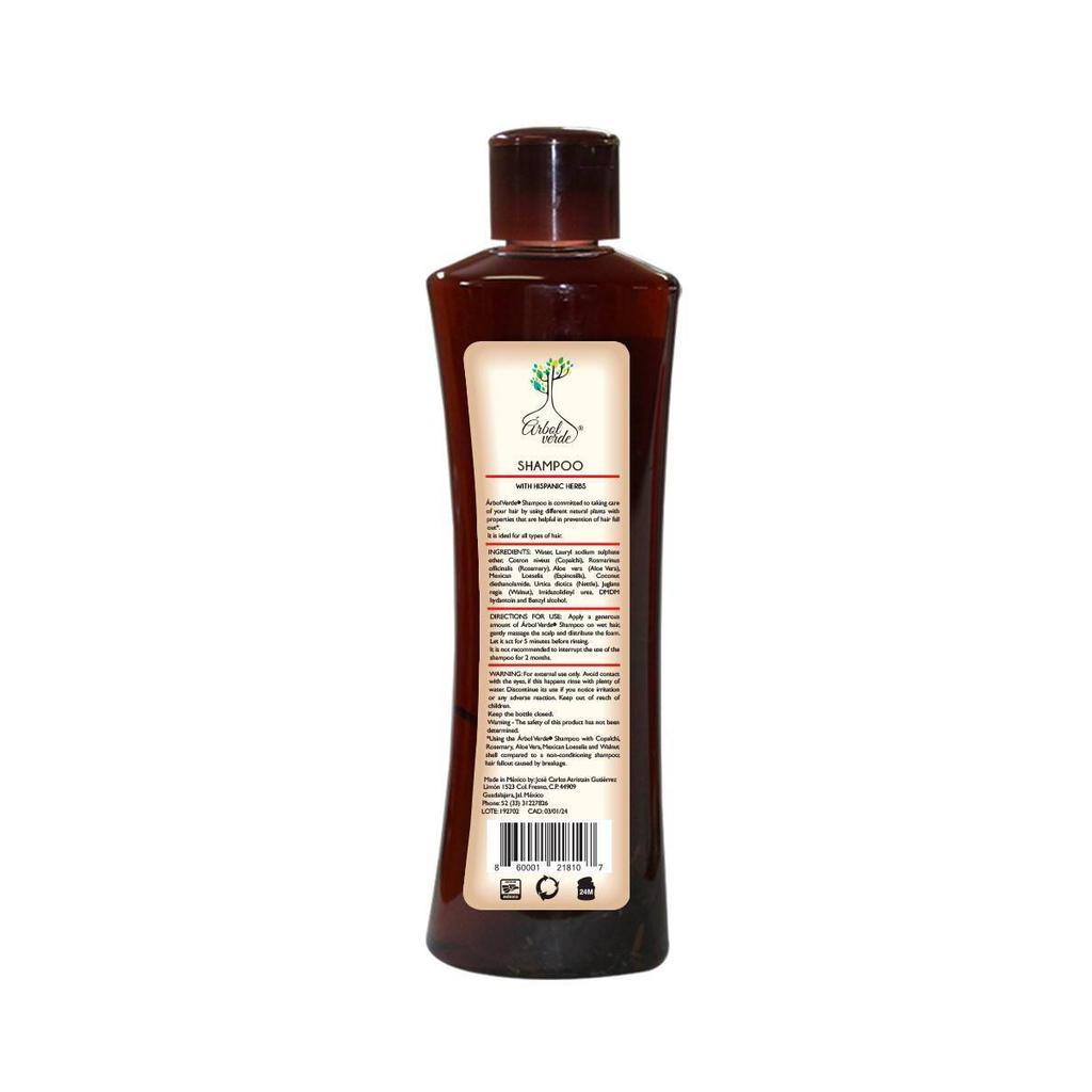 Arbol Verde Shampoo de Hierbas para la Caida del Cabello 16.9 fl oz